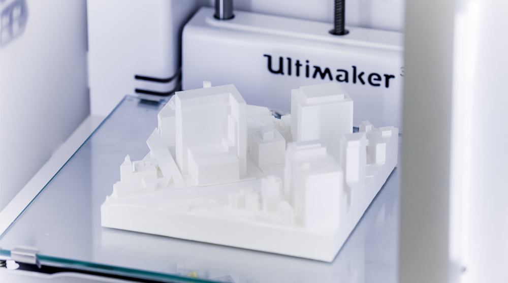 3D printed architectural model